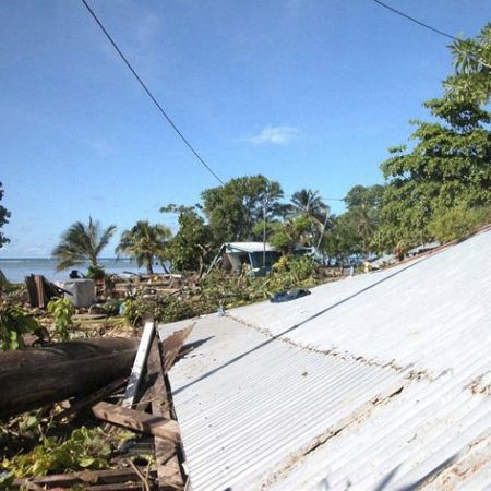 Tsunami in Pacific