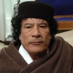 Muammar Gaddafi, in coma