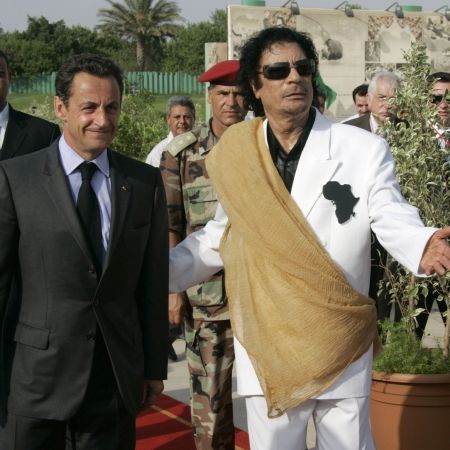 Sarkozy, pacalit de un umorist
