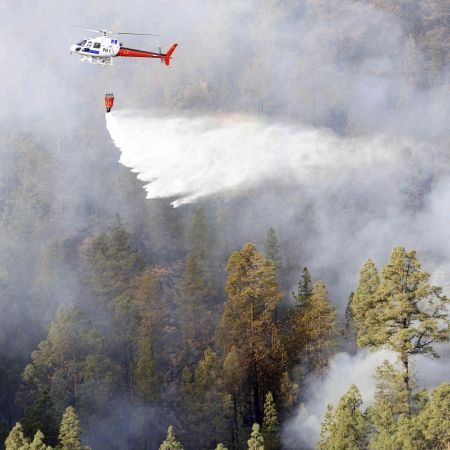 Sute de incendii de padure in sudul Europei