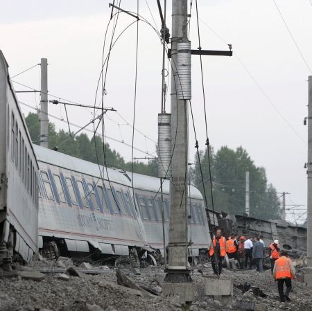 Bomba de pe calea ferata baga spaima in rusi