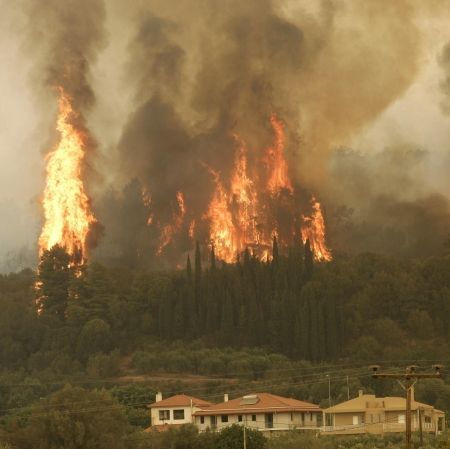 Grecia a pus premiu pe capul incendiatorilor