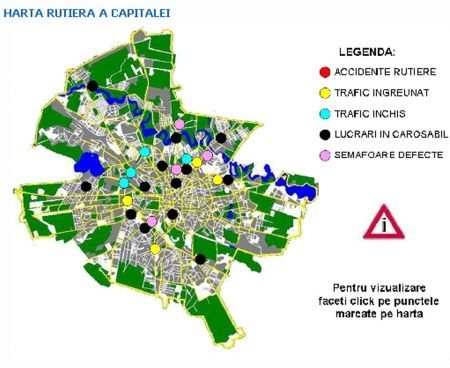 Harta inteligenta a soferilor