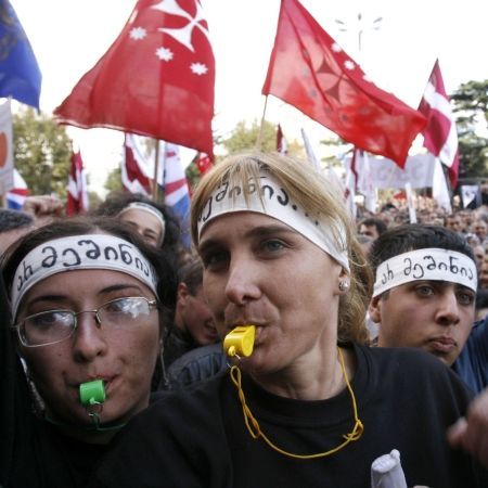 Protestele din Georgia, "orchestrate de oligarhi"