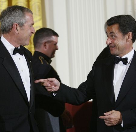 Sarkozy, pe urmele lui Lafayette in SUA