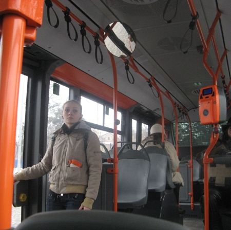 Bucureştenii au testat noile autobuze Mercedes