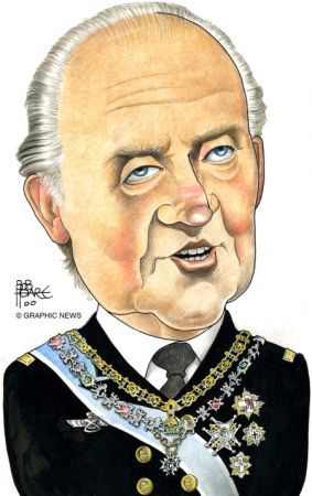 Juan Carlos, regele preferat al spaniolilor