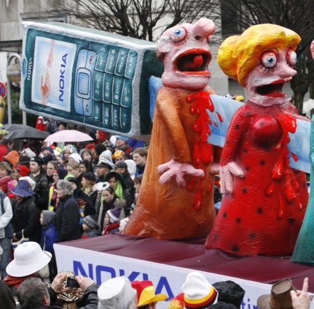 Carnaval contra Nokia