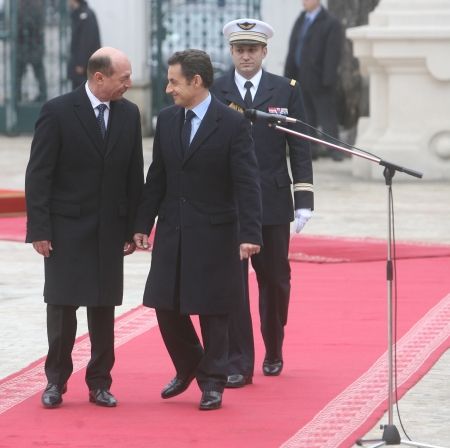 Nicolas Sarkozy: „Franţa nu va trăda niciodată România“