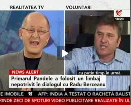 Dat afară din emisiune, primarul Pandele a declarat greva foamei | VIDEO