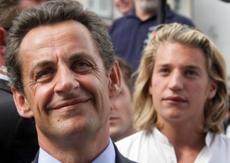 Fiul lui Sarkozy, succes în politică