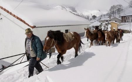 Paşte cu zăpadă în Europa de Vest