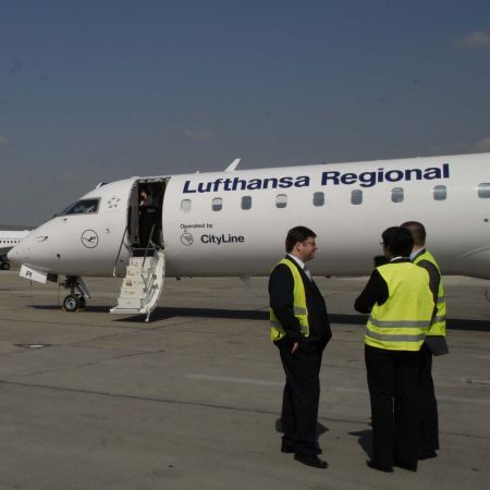 Clujul, pe harta Lufthansa