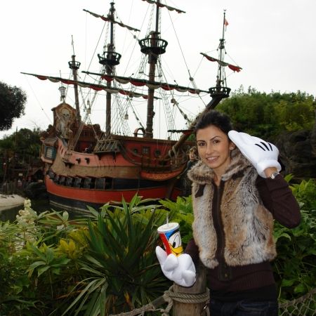 Oana Frigescu, la Disneyland