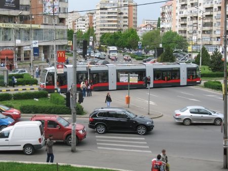 Primul tramvai Siemens a ajuns la Oradea