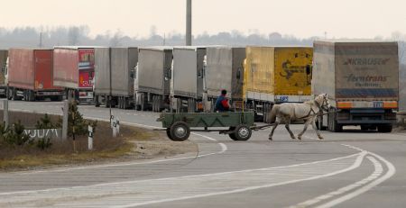 Protestul camionagiilor este ilegal