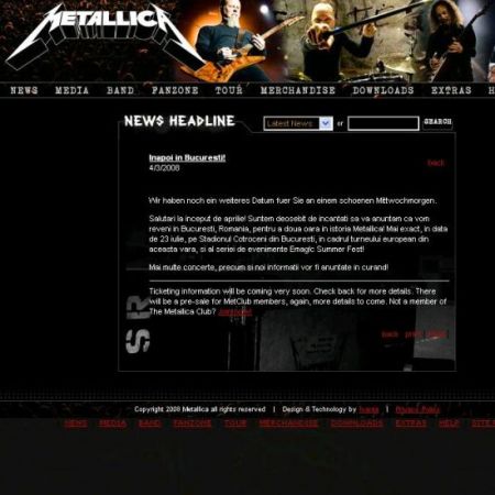 Vine METALLICA!