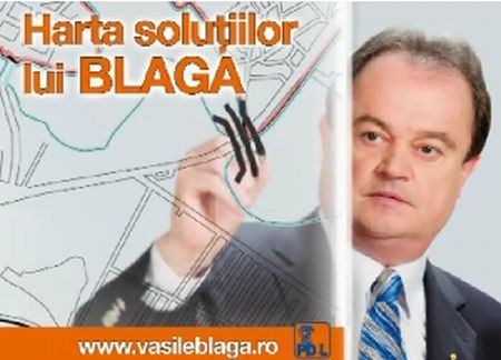 Blaga şi-a lansat "Harta soluţiilor"