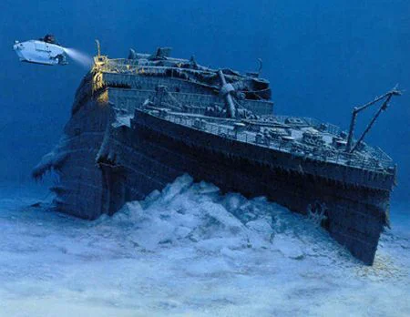 Căutarea Titanicului, misiune de acoperire