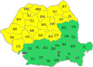 Atenţionare meteo: vin furtunile!