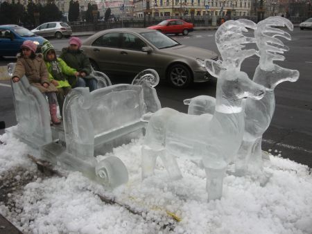 Gheaţa de Oradea a acoperit ţara