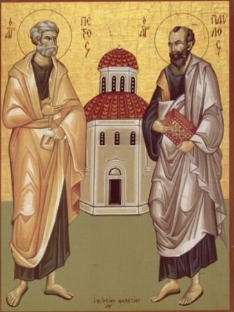 Praznicul Sfinţilor Apostoli Petru şi Pavel