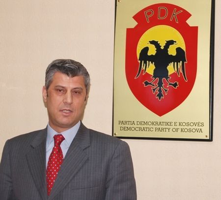 Premierul Hashim Thaci în Albania