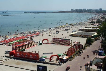 Turiştii străini au descoperit weekendul la Mamaia