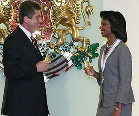 Condoleezza Rice, premiată în Bulgaria