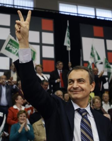 Zapatero, devansat de şeful opoziţiei în sondaje