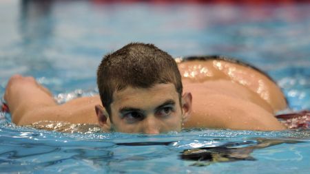 Americanul Michael Phelps, omul-amfibie