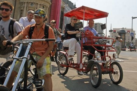 Biciclete de închiriat, cu 20 de lei pe zi