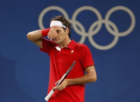Federer, eliminat