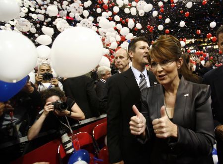 McCain, în umbra lui Palin