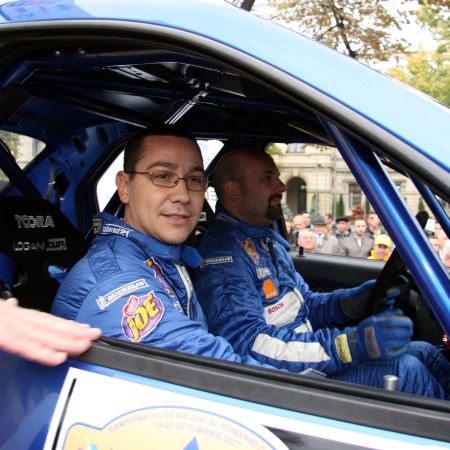 Ponta participă la Raliul de la Rânca