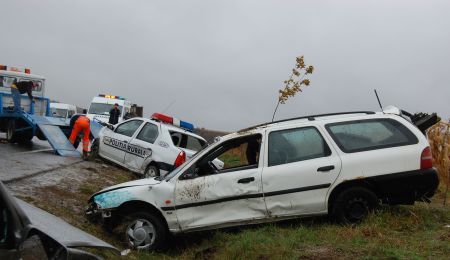 Poliţist ucis într-un accident rutier