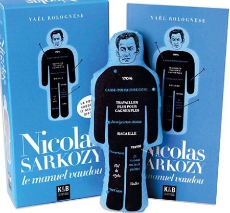 Sarkozy luptă împotriva unei păpuşi voodoo