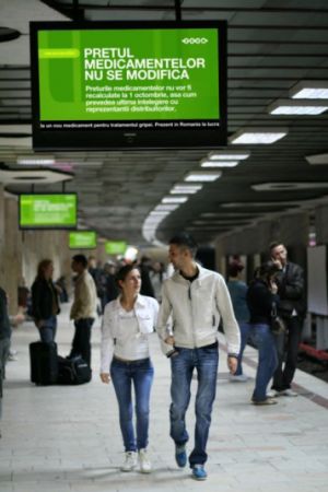 Sindicaliştii de la metrou şi-au făcut televiziune cu Vîntu