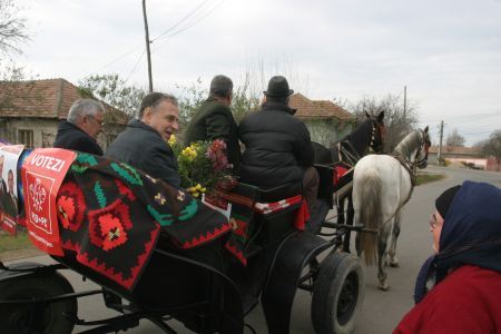 Cu trăsura în campanie