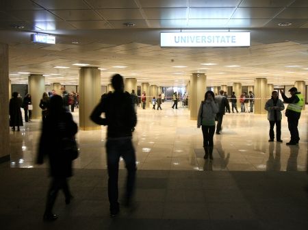 Pasajul Universităţii, inaugurat fără panglică