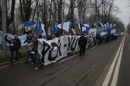 Protestul suporterilor