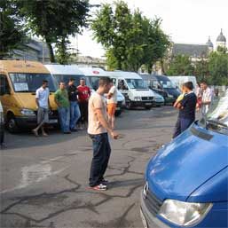 Protest pentru desfiinţarea "ratei" de Ilfov