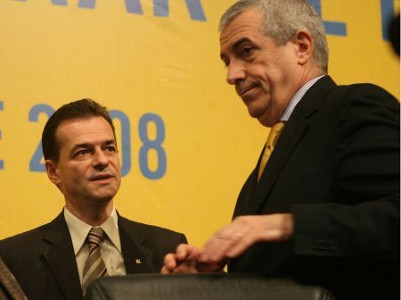 Tăriceanu îl „tamponează“ pe Orban pe autostrada Bechtel