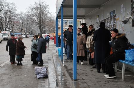 Grevă spontană a șoferilor de autobuze