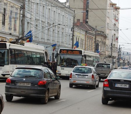 O pană de curent a paralizat traficul din centrul Clujului