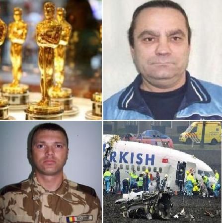 Oscar, violator în serie, soldat mort în Afganistan, incidente aviatice