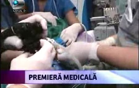 Premieră medicală cu doctor cobai | VIDEO