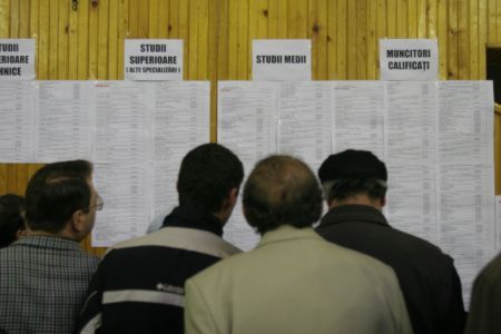 Un sfert dintre români se tem că vor rămâne şomeri în 2009