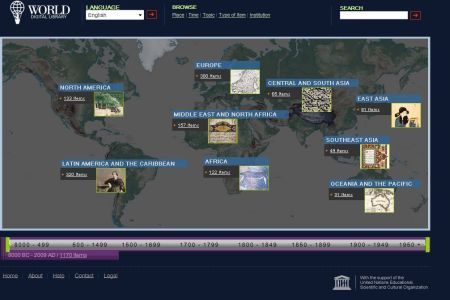 Biblioteca Digitală Mondială a fost lansată