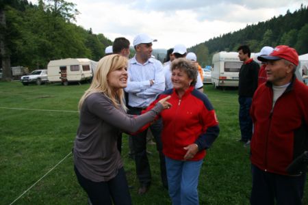 Elena Udrea a inspectat Valea Prahovei